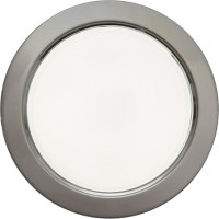 Светильник Ecola GX53 H4 без рефлектора, сатин-хром, 38x106, упаковка 2 шт FS53P2ECB