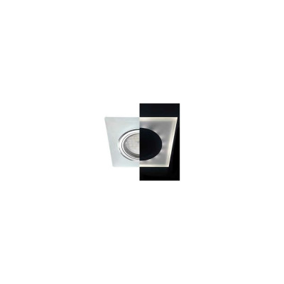 Светильник Ecola MR16 LD1651 GU5.3 Glass стекло, подсветка, квадрат скошенный край, хром 25x90x90 SL1651EFF