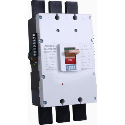 Автоматический выключатель ANDELI AM1-1250M/3P 1000A 100KA  ADL06-069