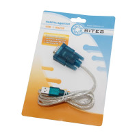 Кабель-адаптер 5bites USB 2.0 AM to COM RS232 DB9, 1.2м UA-AMDB9-012