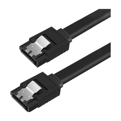Кабель 5bites EXPRESS, SATA v3.0, 6 Гбит/сек, 0.45м, черный SATA3-7PL45S-BK