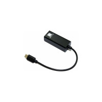 Сетевая карта 5bites USB 3.1 TYPE-C - RJ45 100 мегабит, черный, 10см UA3C-45-08BK