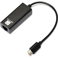 Сетевая карта 5bites USB 3.1 TYPE-C - RJ45 100 мегабит, черный, 10см UA3C-45-08BK