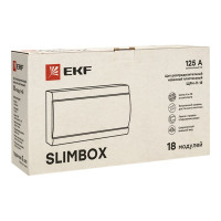 Распределительный щит EKF ЩРН-П-18 "SlimBox" белая дверца IP41 PROxima sb-n-18w