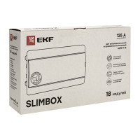 Распределительный щит EKF ЩРВ-П-18 "SlimBox" белая дверца IP41 PROxima sb-v-18w