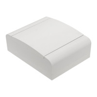 Распределительный щит EKF ЩРН-П-24 "SlimBox" белая дверца IP41 PROxima sb-n-24w