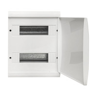 Распределительный щит EKF ЩРН-П-24 "SlimBox" белая дверца IP41 PROxima sb-n-24w