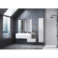 Двойное зеркало AQUATON Сакура 120 1A249702SKW80 00064985