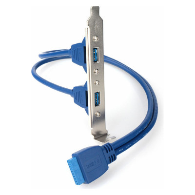 Планка Cablexpert в системный блок 2xUSB 3.0/20pin мат.платы CC-USB3-RECEPTACLE