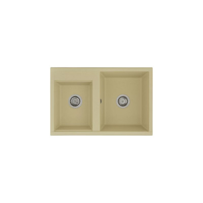 Кухонная Мойка AQUATON Делия 78 DBL Шампань NEW 00064071 1A723132DE290