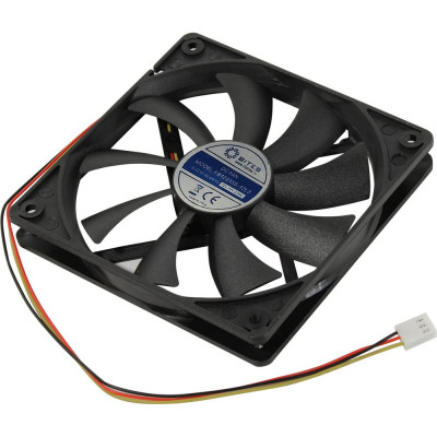Вентилятор 5bites 120x120x15мм подшипник скольжения 1200rpm 27 дБ, 3pin FB12015S-12L3