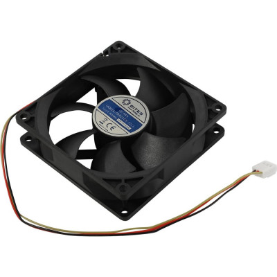 Вентилятор 5bites 92x92x25мм, подшипник скольжения, 1800rpm, 23 дБ, 3pin FB9225S-12L3