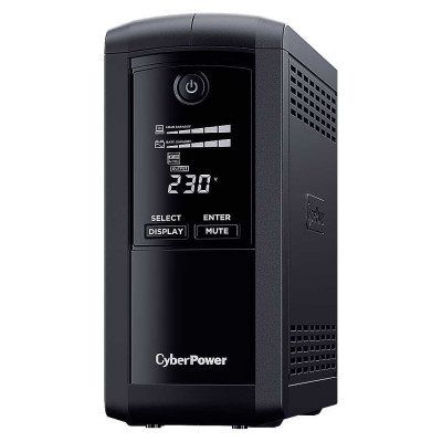 ИБП CYBERPOWER Line-Interactive 1000VA/550W USB/RS-232/RJ11/45 6 IEC С13 VP1000EILCD