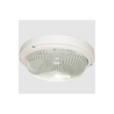 Светильник Ecola Light gx53 led дпп 03-18-003 круг накладной ip65 3 x gx53 прозрачный стекло белый 280x280x90 TR53T3ECR