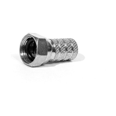 F-разъём DORI RG6 д.20mm с защитой от влаги 3 шт. 2342