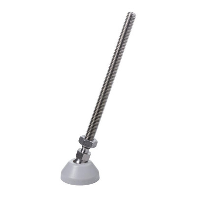 Регулируемая опора Алтервиа серая M10x150 до 500 кг A00021.2104010150
