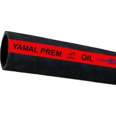 Маслобензостойкий напорно-всасывающий рукав TITAN LOCK «YAMAL-PREM» d=19 мм, -40C, 10 Бар, NBR, TL, 30 м TL020YM-PR_30