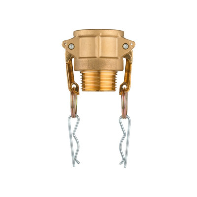 Камлок латунный TITAN LOCK тип B розетка, наруж. резьба BSP 2 1/2" TL250BBR