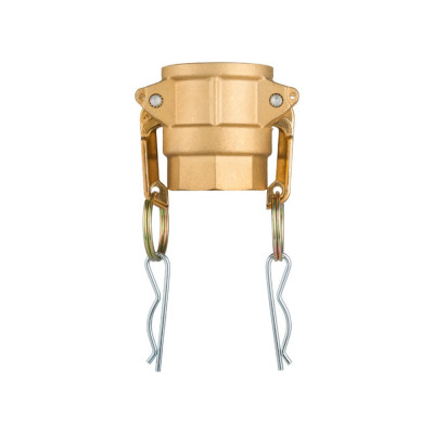Камлок TITAN LOCK латунный TITAN LOCK тип D розетка, внутренняя резьба BSP 2 1/2" TL250DBR