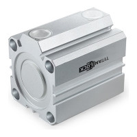 Компактный пневмоцилиндр TITAN LOCK серии SDA 63x50 TLP-PC63X50SDA