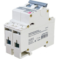 Автоматический выключатель EKF PROxima ВА 47-63, 2P, 10А, 4,5kA mcb4763-2-10B-pro