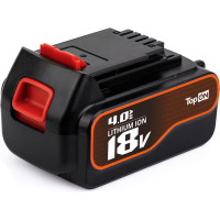 Аккумулятор для электроинструмента Black & Decker TopOn 18V 4.0Ah Li-Ion TOP-PTGD-BD-18-4.0-Li TOP-BD-18-4.0-Li