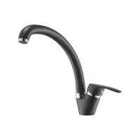 Смеситель для кухни AQUATON НИМО графит 00053009