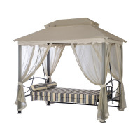 Беседка-качели Удачная Мебель Амаре бежевые A31BL.006