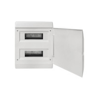 Распределительный щит EKF ЩРВ-П-24 "SlimBox" белая дверца IP41 PROxima sb-v-24w
