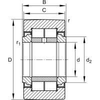 Подшипник BS Bearing NUTR15 2001001663131