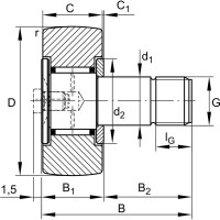 Подшипник BS Bearing KR19 2001001664619