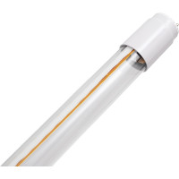 Светодиодная лампа Ecola T8 premium, g13, led, 21,0w, 220v, 4000k, с поворотными цоколями, прозрачное стекло, 1213x26 упак.инд.цв./8/24) CQ8V21ELB