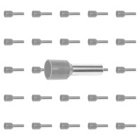 Наконечник штырьевой круглый DORI НШВИ 0,75-12 мм 100 шт 44475