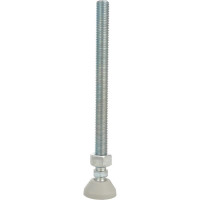 Регулируемая опора Алтервиа серая M10x125 до 500 кг A00021.2104010125