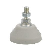 Регулируемая опора Алтервиа серая M6x15 до 200 кг A00021.2104006015