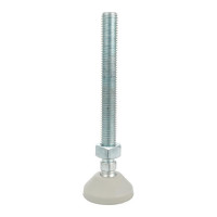 Регулируемая опора Алтервиа серая M14x125 до 900 кг A00021.2104514125