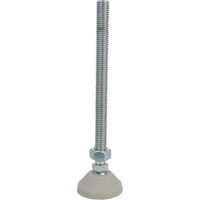 Регулируемая опора Алтервиа серая M12x150 до 800 кг A00021.2104512150