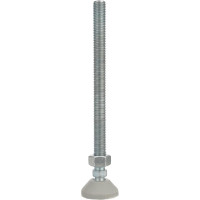 Регулируемая опора Алтервиа серая M10x125 до 500 кг A00021.2104510125