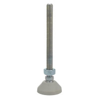 Регулируемая опора серая Алтервиа M12x125 до 800 кг упаковка 2 штуки A00021.2104512125.2