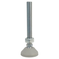 Регулируемая опора серая Алтервиа M14x100 до 900 кг упаковка 2 штуки A00021.2104514100.4