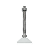 Регулируемая опора серая Алтервиа M12x100 до 800 кг упаковка 2 штуки A00021.2105012100.2