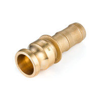 Камлок TITAN LOCK латунный TITAN LOCK тип E, ниппель с хвостовиком 2 1/2" TL250EBR