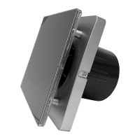 Накладной вентилятор 100 Silver Grey Glass Seicoi 21-0005-979