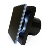 Накладной вентилятор 100 Matt Black Glass Seicoi 21-0005-977