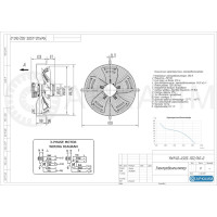 Осевой вентилятор АРКАИМ 450 мм, 380 Вольт. Поток: всасывание. YWF4D-450S-102/60-G