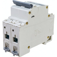 Автоматический выключатель EKF PROxima ВА 47-63, 2P, 10А, 4,5kA mcb4763-2-10B-pro