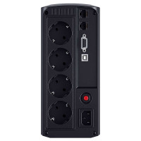 Источник бесперебойного питания CYBERPOWER Line-Interactive VP700ELCD 700VA/390W USB/RS-232/RJ11/45 4 EURO  VP700ELCD