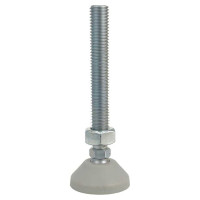 Регулируемая опора серая Алтервиа M14x100 до 900 кг, нержавеющая сталь, упаковка 2 штуки A00021.2204514100.2