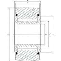 Опорный ролик DINROLL YCRS-24 2001001610999