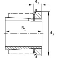 Подшипник DINROLL UK208 2001001577537